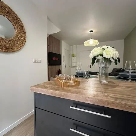 Apartment Lumineux T2 Avec Terrasse Proche Parc Saint-pierre Amiens